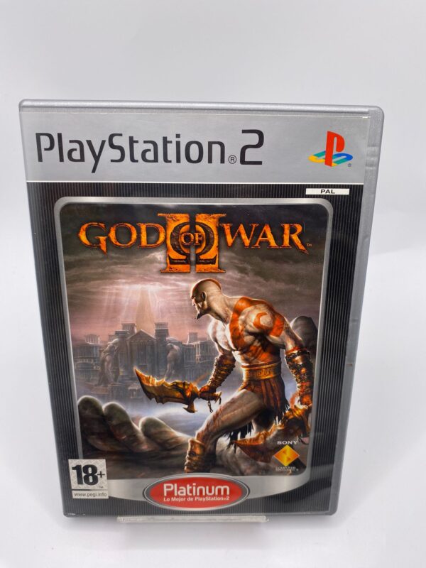 504450 1 VIDEOJUEGO PS2 GOD OF WAR II