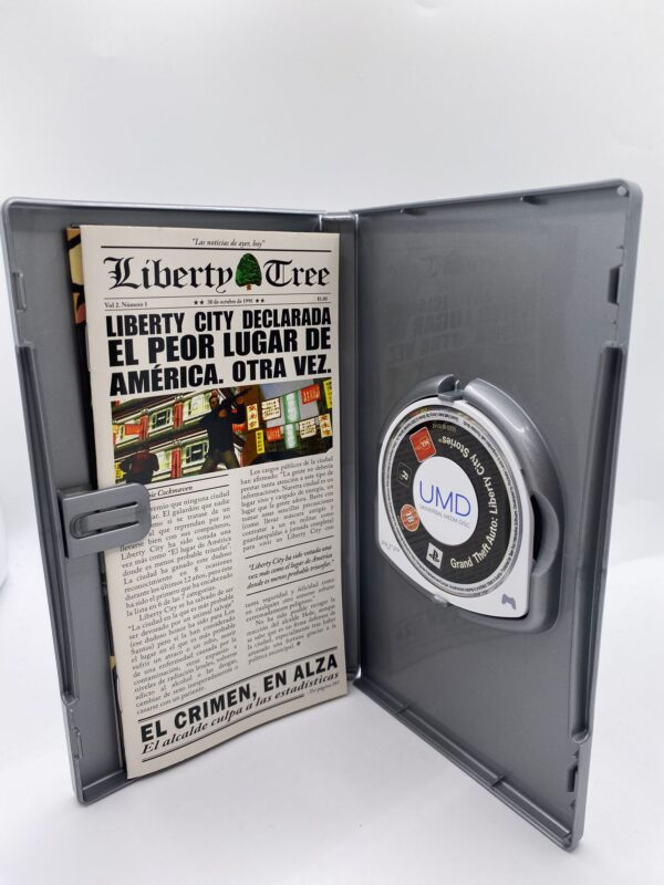 504453 3 VIDEOJUEGO PSP GRAND THEFT AUTO LIBERTY CITY STORIES