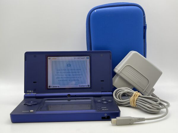 IMG 0337SAMU111024 64 scaled CONSOLA NINTENDO DSI AZUL + CARGADOR + FUNDA