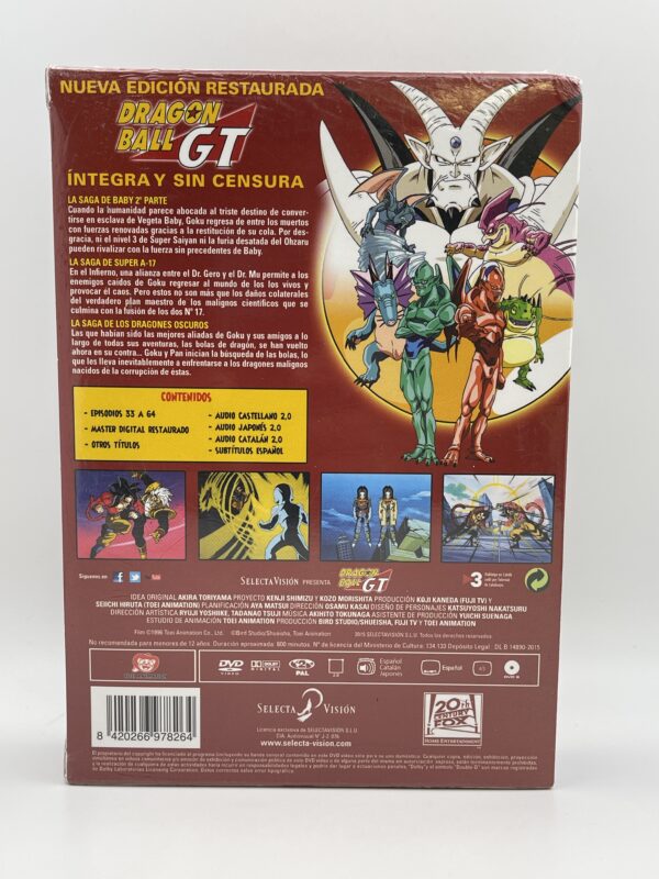 IMG 0337SAMU111024 7 scaled PACK DRAGON BALL GT BOX 2 * A ESTRENAR*