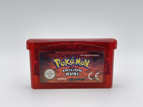 IMG 1905SAMU281024 145 scaled VIDEOJUEGO GAME BOY POKEMON RUBI