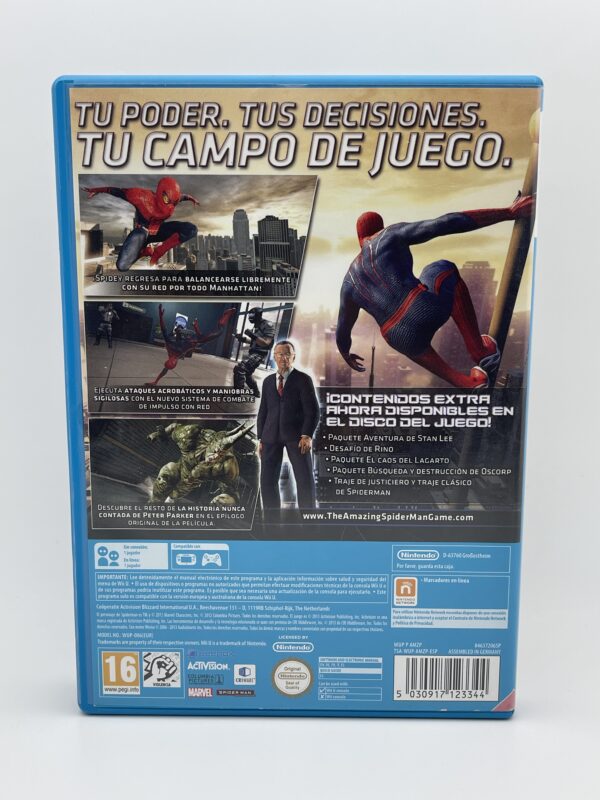 IMG 1905SAMU281024 20 scaled VIDEOJUEGO NINTENDO WII U AMAZING SPIDERMAN ULTIMATE EDITION