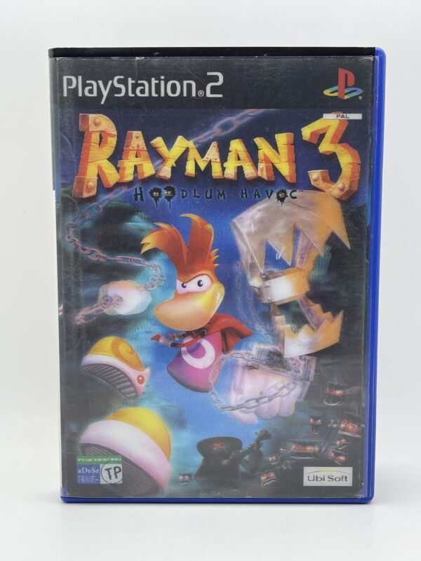 IMG 2096SAMU291024 10 scaled VIDEOJUEGO PS2 RAYMAN 3 PORTADA HOLOGRÁFICA