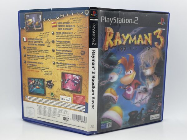 IMG 2096SAMU291024 12 scaled VIDEOJUEGO PS2 RAYMAN 3 PORTADA HOLOGRÁFICA