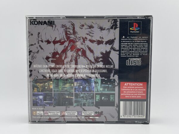 IMG 2096SAMU291024 72 scaled VIDEOJUEGO METALGEAR SOLID PS1