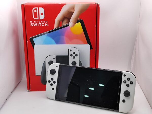 Imagen de WhatsApp 2024 10 04 a las 20.21.12 63cc8edb CONSOLA NINTENDO SWITCH OLED 32GB JOY-CON BLANCO + CAJA + ACC