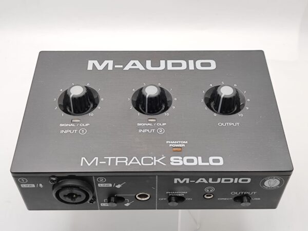 Imagen de WhatsApp 2024 10 08 a las 17.40.40 f401b85c TARJETA DE SONIDO M-AUDIO M-TRACK SOLO USB + CAJA