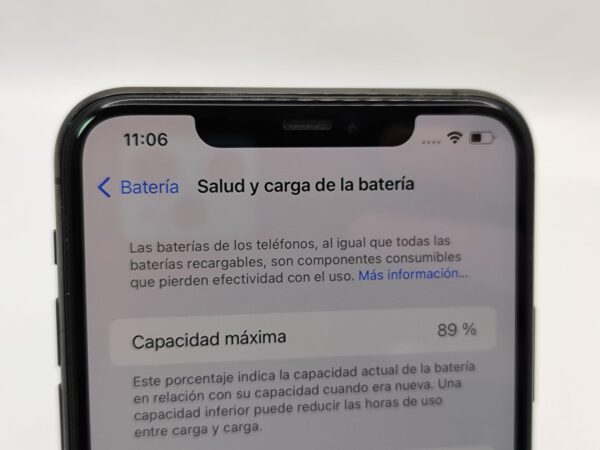 Imagen de WhatsApp 2024 10 09 a las 11.31.41 0211dbba APPLE IPHONE 11 PRO MAX 256GB GRIS ESPACIAL 89% SALUD BATERÍA