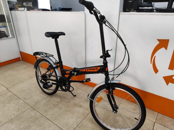 Imagen de WhatsApp 2024 10 10 a las 12.26.27 4ee22273 BICICLETA PLEGABLE F-PARK 20''' NEGRO-NARANJA