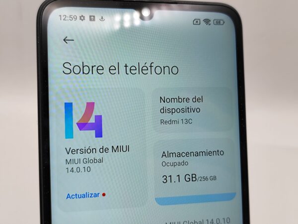 Imagen de WhatsApp 2024 10 31 a las 12.59.58 2184b973 MÓVIL REDMI 13C 256GB/8GB NEGRO