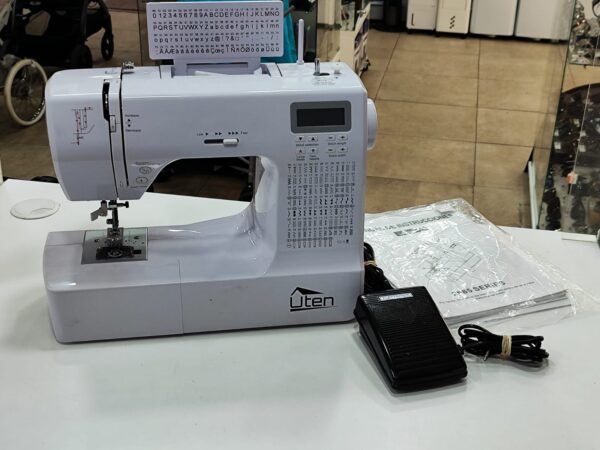 Imagen de WhatsApp 2024 10 31 a las 18.10.21 c47ecc86 MAQUINA DE COSER UTEN 2685A BLANCO + PEDALES + MANUAL