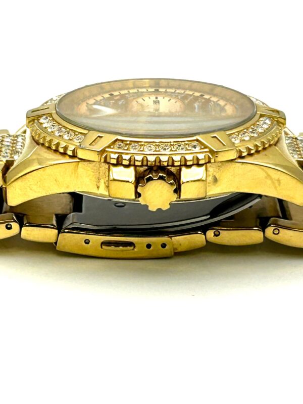 06 U509082 3 RELOJ GUESS FRONTIER W079962 DORADO