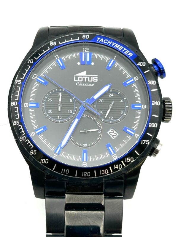 06 U509085 1 RELOJ DE CUARZO LOTUS R 18588 AZUL Y NEGRO