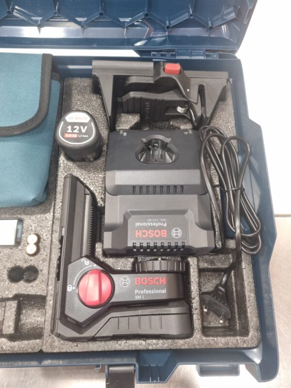 08 U506787 3 NIVEL LASER BOSCH PROFESSIONAL GLL 3-80 C0 A BATERIA + ACC + CAJA *A ESTRENAR*