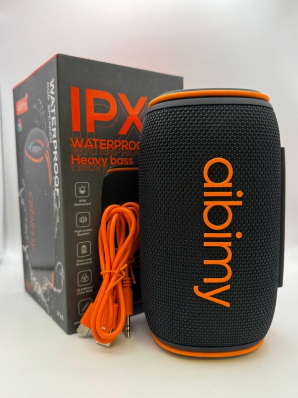 15 U505681 1 ALTAVOZ AIBIMY IPX6 NARANJA *A ESTENAR*