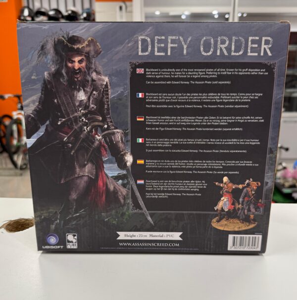 15 U506298 3 scaled FIGURA ASSASINS CREED BLACK FLAG * BLACKBEARD: THE LEGENDARY PIRATE + CAJA