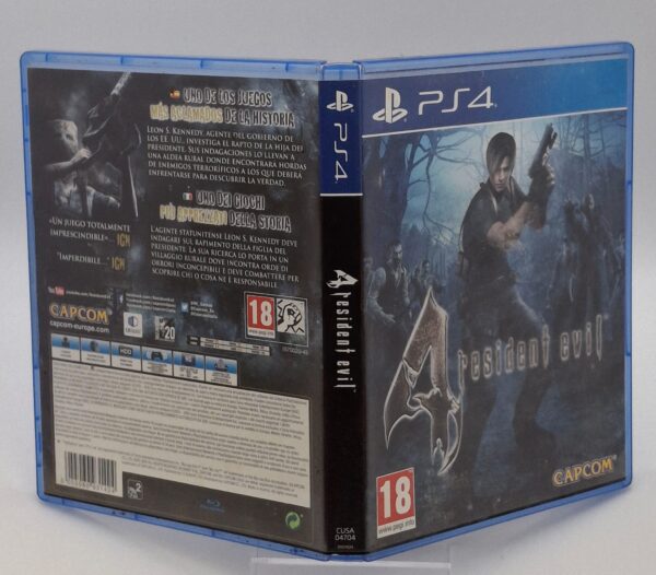 15 u483365 3 VIDEOJUEGO RESIDENT EVIL 4 PS4