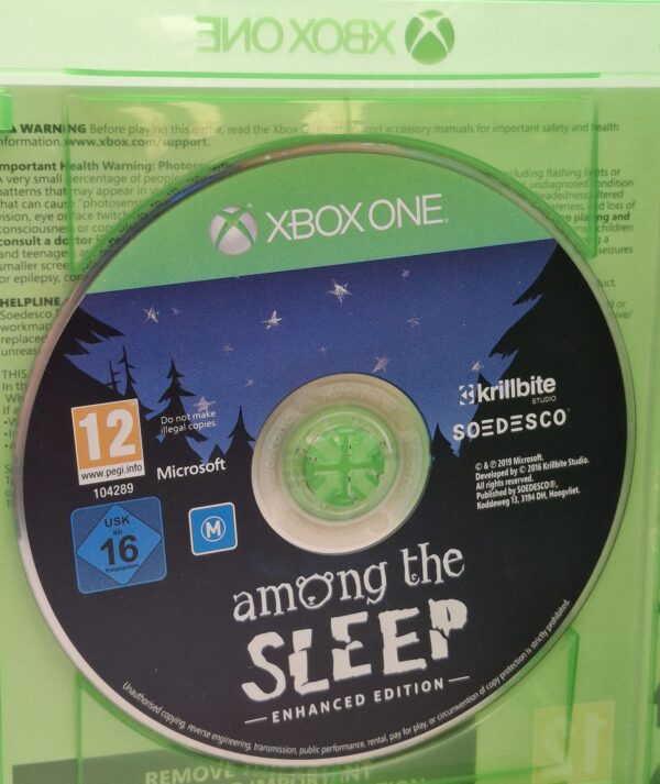 15 u504875 2 VIDEOJUEGO AMONG THE SLEEP XBOX ONE