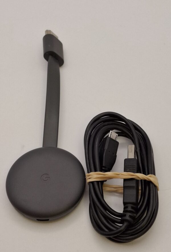 15 u505537 2 GOOGLE CHROMECAST + CABLE DE ALIMENTACION