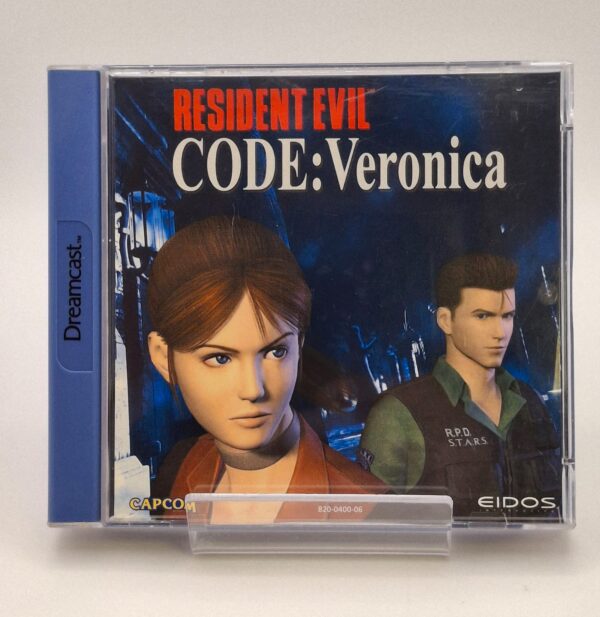 15 u505560 4 VIDEOJUEGO DREAMCAST RESIDENT EVIL CODE: VERONICA + MANUAL