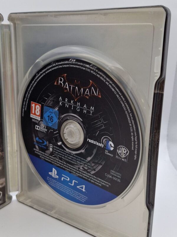 15 u509113 6 JUEGO PS4 BATMAN ARKHAM KNIGHT SPECIAL EDITION + CAJA METALICA