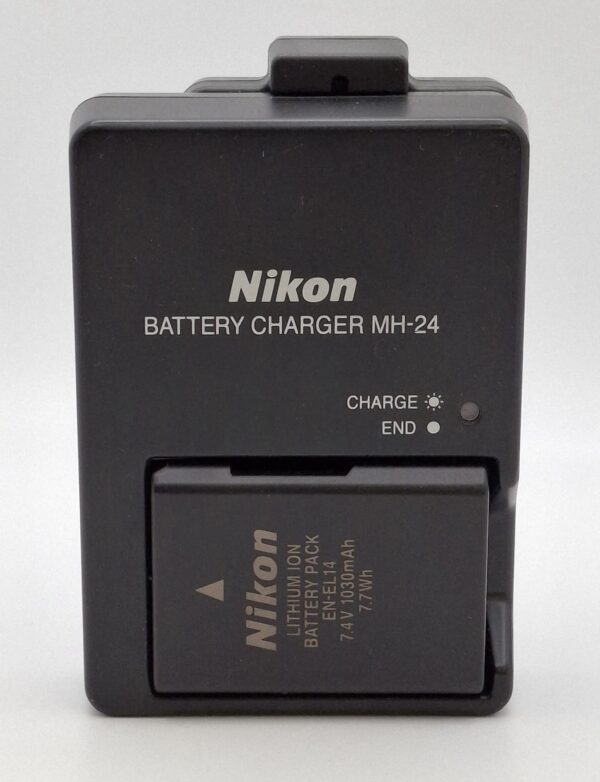 15 u509199 2 CARGADOR PARA NIKON MH-24 + BATERIA