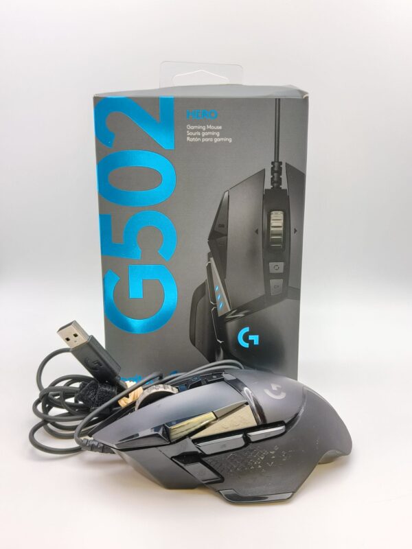 15U508111 2 RATON LOGITECH G502 HERO + CAJA