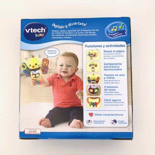 3852478 2 JUGUETE VTECH PAJARITO PIO PIO (3-36 MESES) A ESTRENAR