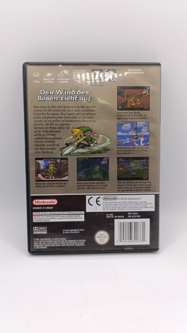 413925 2 JUEGO NINTENDO ZELDA THE WIND WAKER GAMECUBE