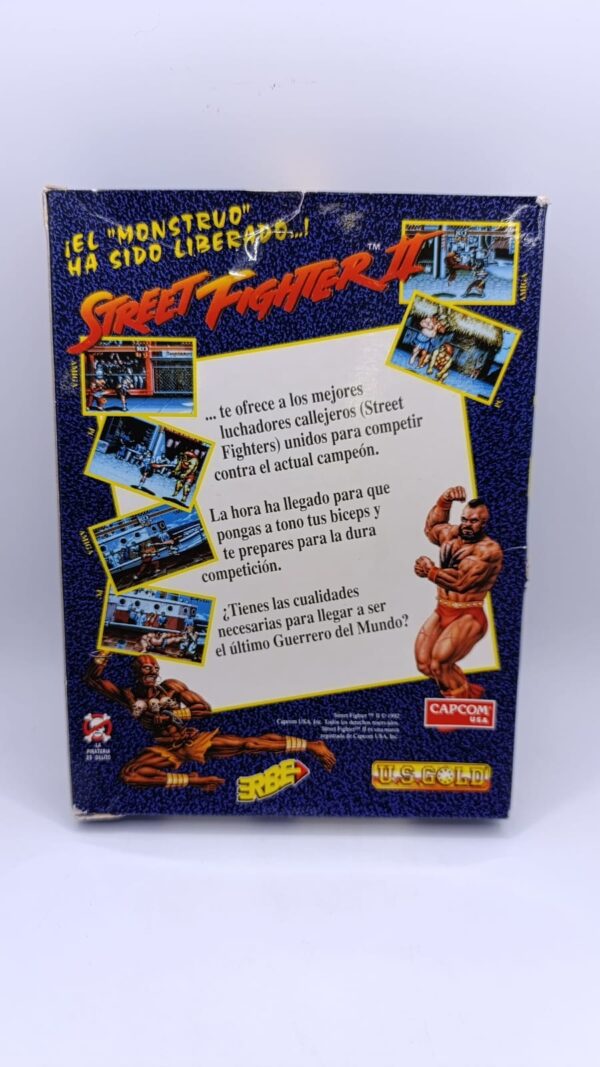 422643 2 VIDEOJUEGO AMIGA COMMODORE STREET FIGHTHER II EN CAJA