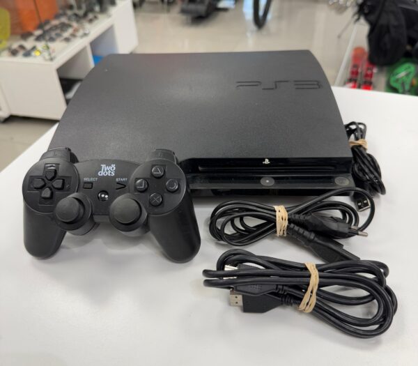 445638 1 scaled CONSOLA SONY PS3 250GB NEGRA + MANDO * NO ORIGINAL*