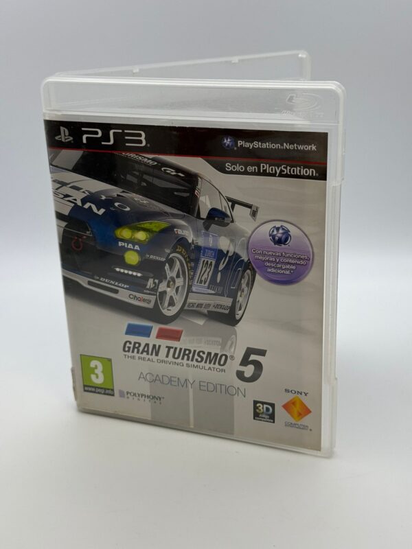 445644 JUEGO PS3 GRAN TURISMO 5 ACADEMY EDITION