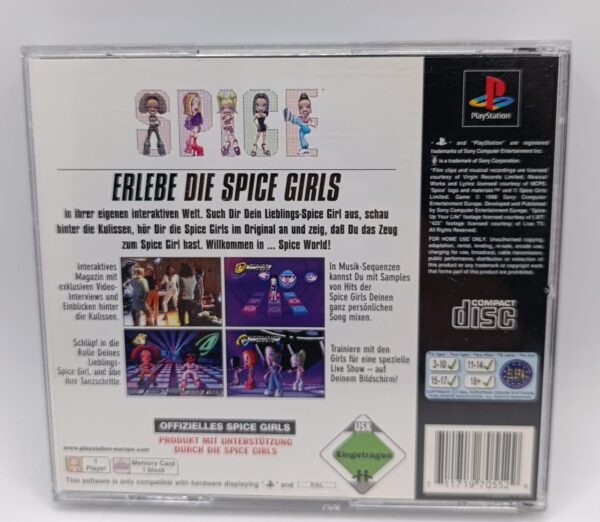 447997 2 VIDEOJUEGO PS1 SPICE