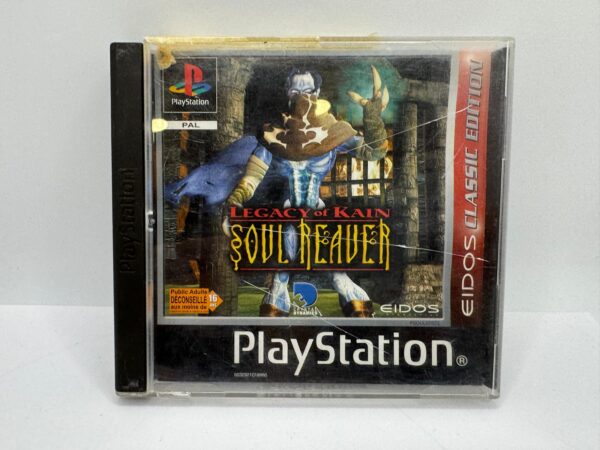 448000 1 VIDEOJUEGO PS1 SOUL REAVER LEGACY OF KAIN ( CAJA ROTA)