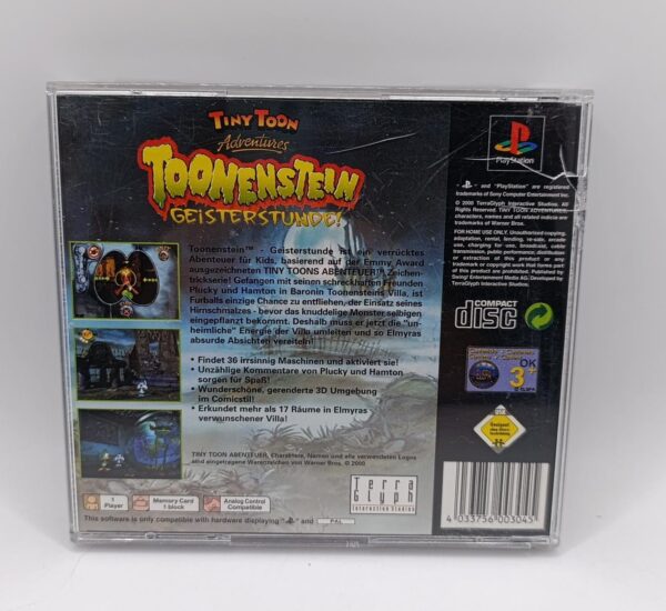 455537 2 VIDEOJUEGO PS1 TINY TOONS ADVENTURE TOONESTEIN