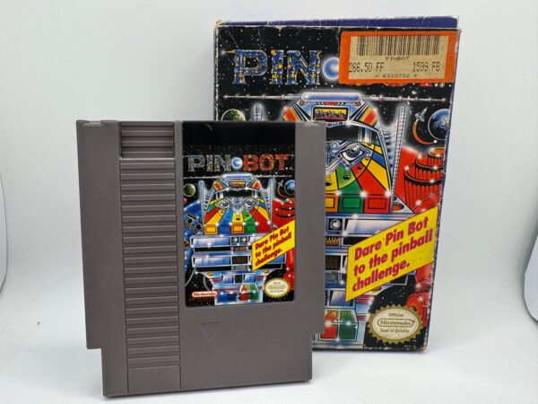 455552 3 VIDEOJUEGO NINTENDO NESS PINBOT EN CAJA