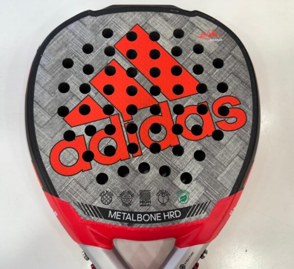 458958 4 PALA DE PADEL ADIDAS METALBONE HRD + LLAVE + FUNDA