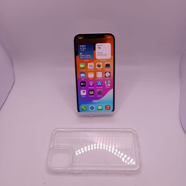 461622 2 MOVIL IPHONE 12 64GB BLANCO + FUNDA