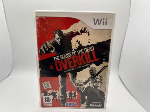 461678 3 VIDEOJUEGO WII THE HOUSE OS THE DEAD OVERKILL