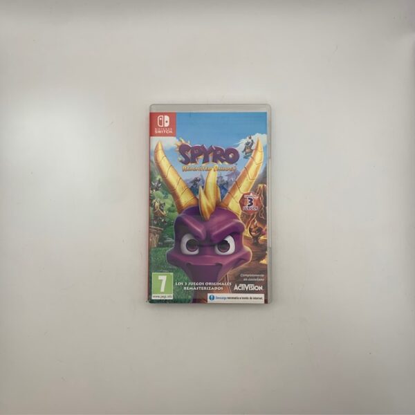 466974 3 VIDEOJUEGO NINTENDO SWITCH SPYRO REIGNITED TRILOGY