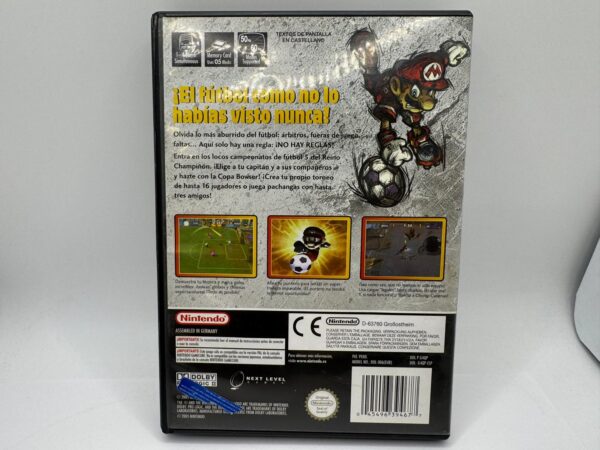 469871 2 VIDEOJUEGO MARIO SUPER SMASH FOOTBALL NINTENDO GAMECUBE + MEMORY CARD