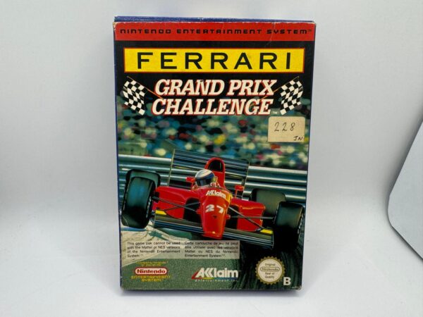 477282 1 VIDEOJUEGO NINTENDO NES FERRARI GRAND PRIX CHALLENGE