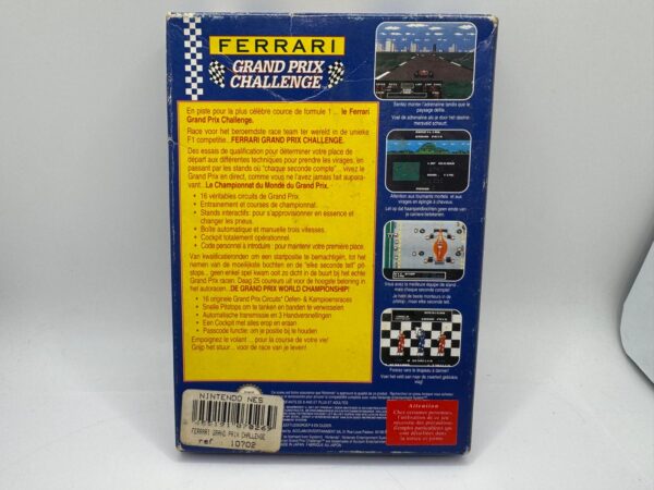 477282 2 VIDEOJUEGO NINTENDO NES FERRARI GRAND PRIX CHALLENGE