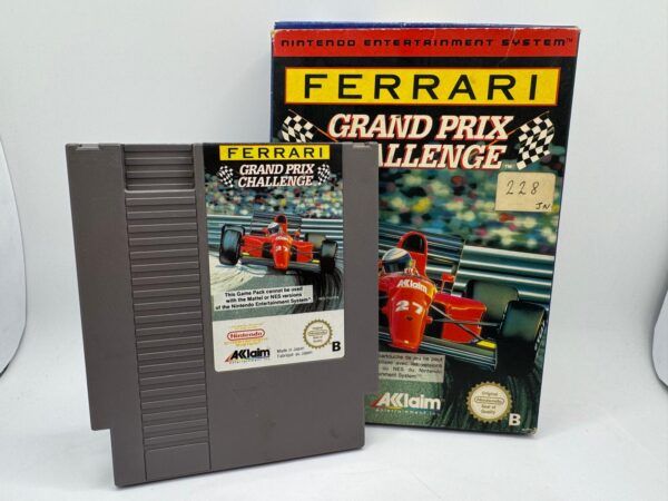 477282 3 VIDEOJUEGO NINTENDO NES FERRARI GRAND PRIX CHALLENGE