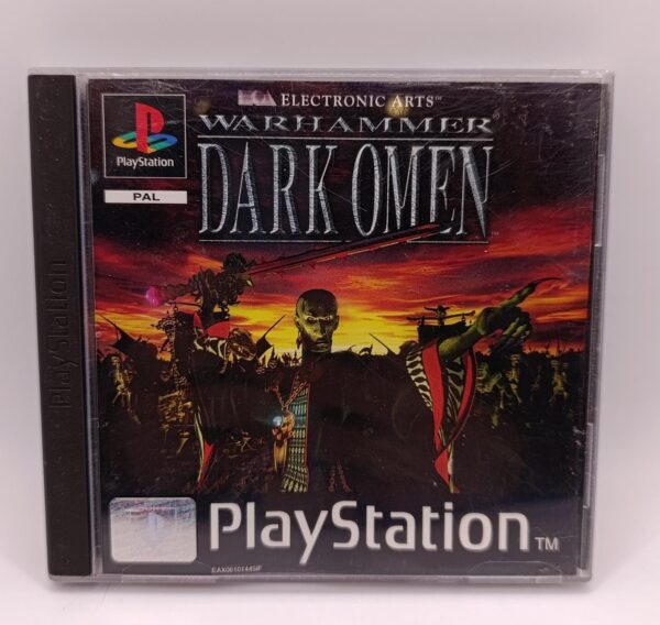 477285 2 VIDEOJUEGO PS1 WARHAMMER DARK OMEN