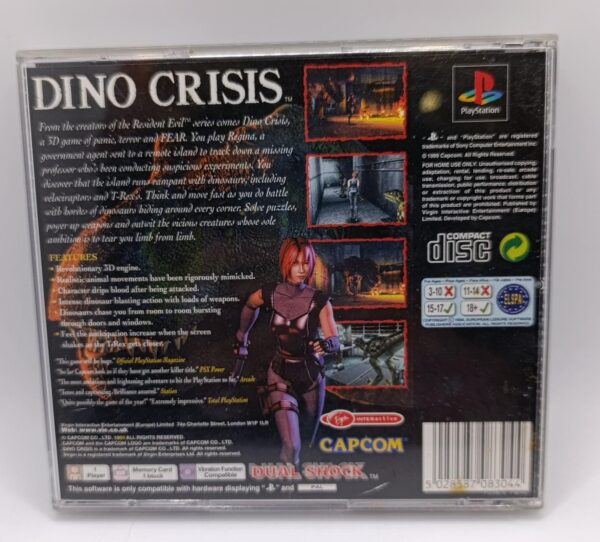 486268 2 JUEGO DINO CRISIS PS1