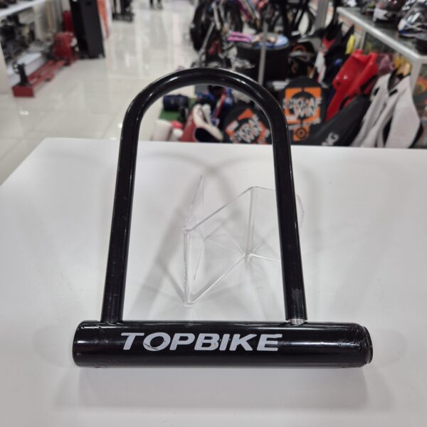 489805 1 scaled CANDADO TOPBIKE NEGRO + LLAVE