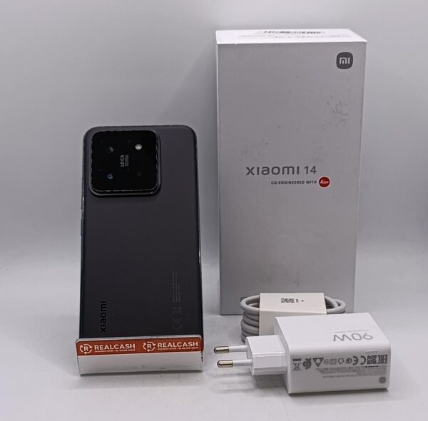 490731 2 MOVIL XIAOMI 14 512GB/12GB NEGRO + CAJA + CARGADOR