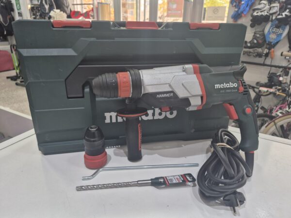 491278 1 TALADRO PERCUTOR METABO KHE 2860 QUICK + MALETIN + ACC