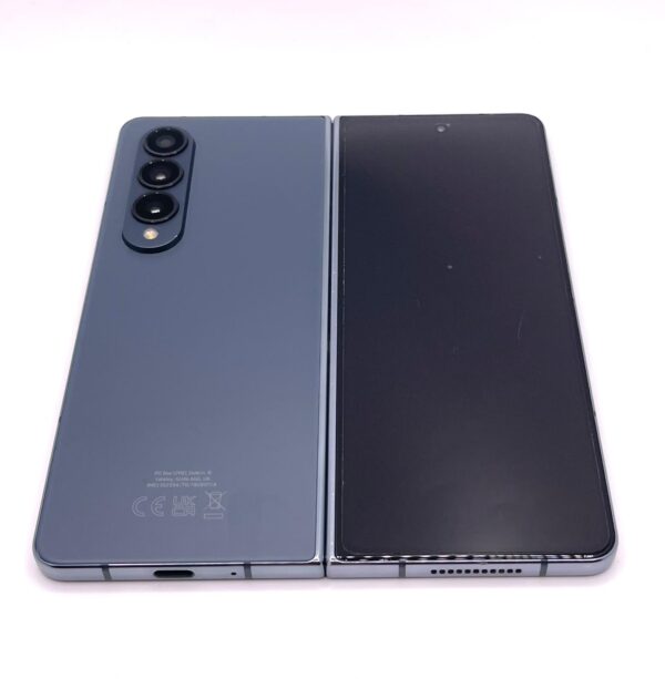 495589 3 MOVIL SAMSUNG GALAXY FOLD 4 5G 256GB GRIS + CARGADOR + LAPIZ + CAJA